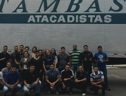 Alunos de Engenharia de Produção, Gestão da Qualidade e Logística participam de visita técnica à Tambasa Atacadista