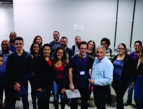 Alunos conhecem os projetos e a estrutura do Núcleo de Estudos em Engenharia de Produção da UFMG