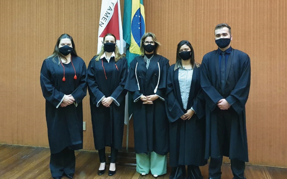 NAJ do Unihorizontes participou de um julgamento no I Tribunal do Júri