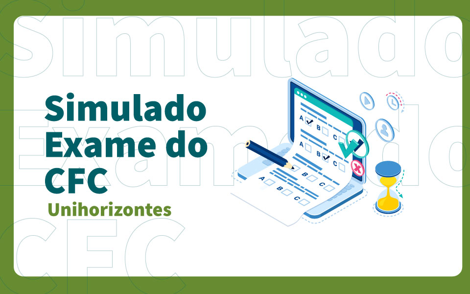 Unihorizontes aplica simulado do Exame do CFC no sábado (13)